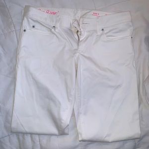 White Lilly Pulitzer skinny jeans brand new with out tag no flaws